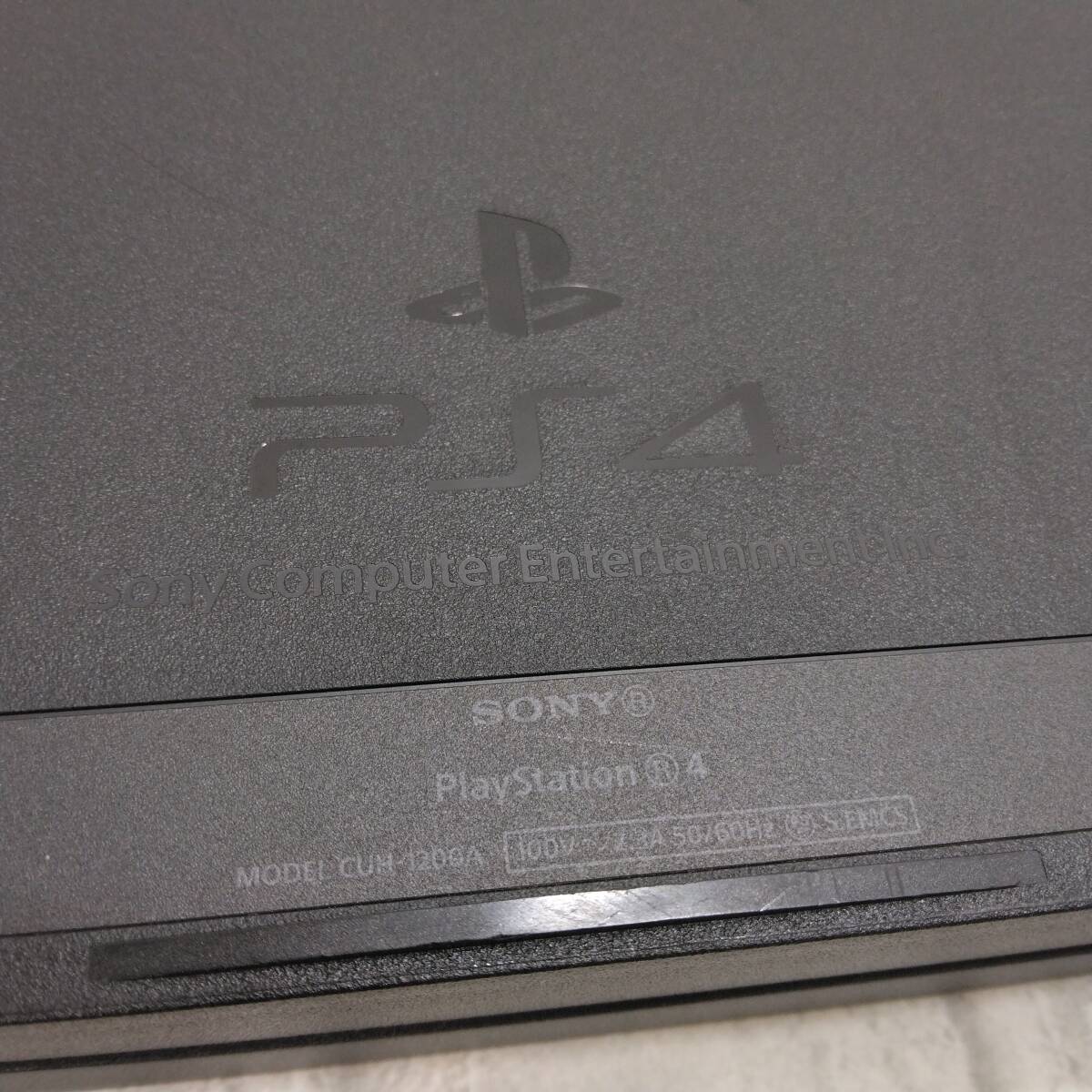 送料無料! SONY PlayStation4 CUH-1200A プレステ4 PS4本体 / CUH-ZCT2J ワイヤレスコントローラー 動作品 ジャンク扱い_画像5