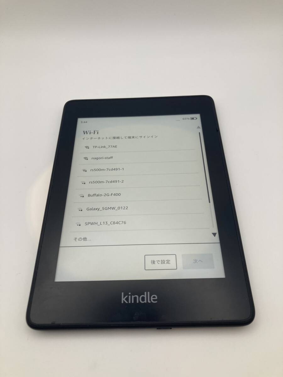  электризация подтверждено * Amazon Kindle Peperwhite no. 10 поколение PQ94WIF wifi 7 type чёрный 