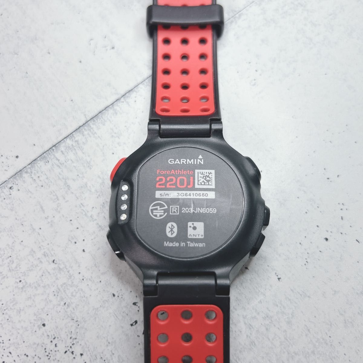 【美品】Garmin ランニングウォッチ　ForAthlete 220J_画像7