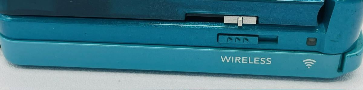  Nintendo 3DS nintendo aqua blue game machine body operation check 