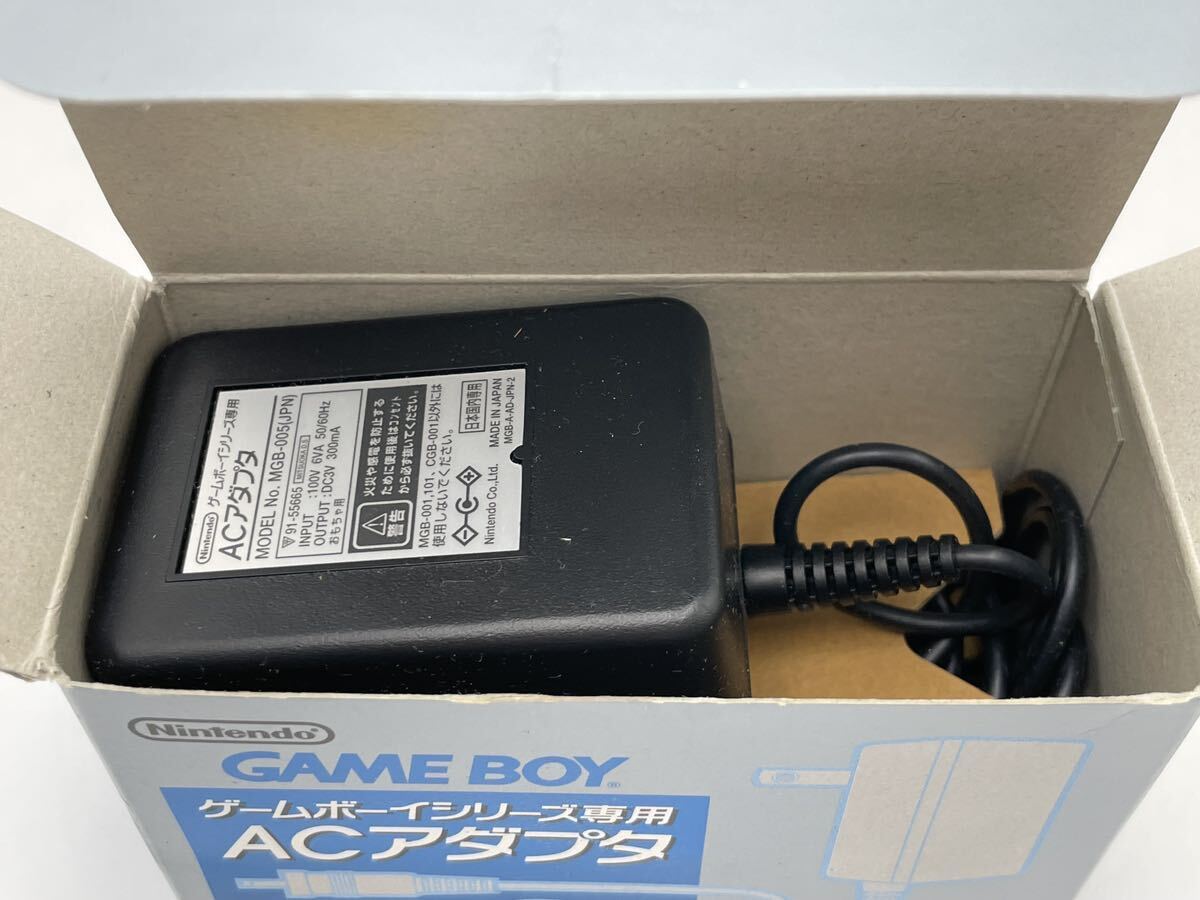 ゲームボーイシリーズ専用 ACアダプタ 任天堂 Nintendo 純正品 箱付き 当時物 現状品 希少品 レトロ _画像6