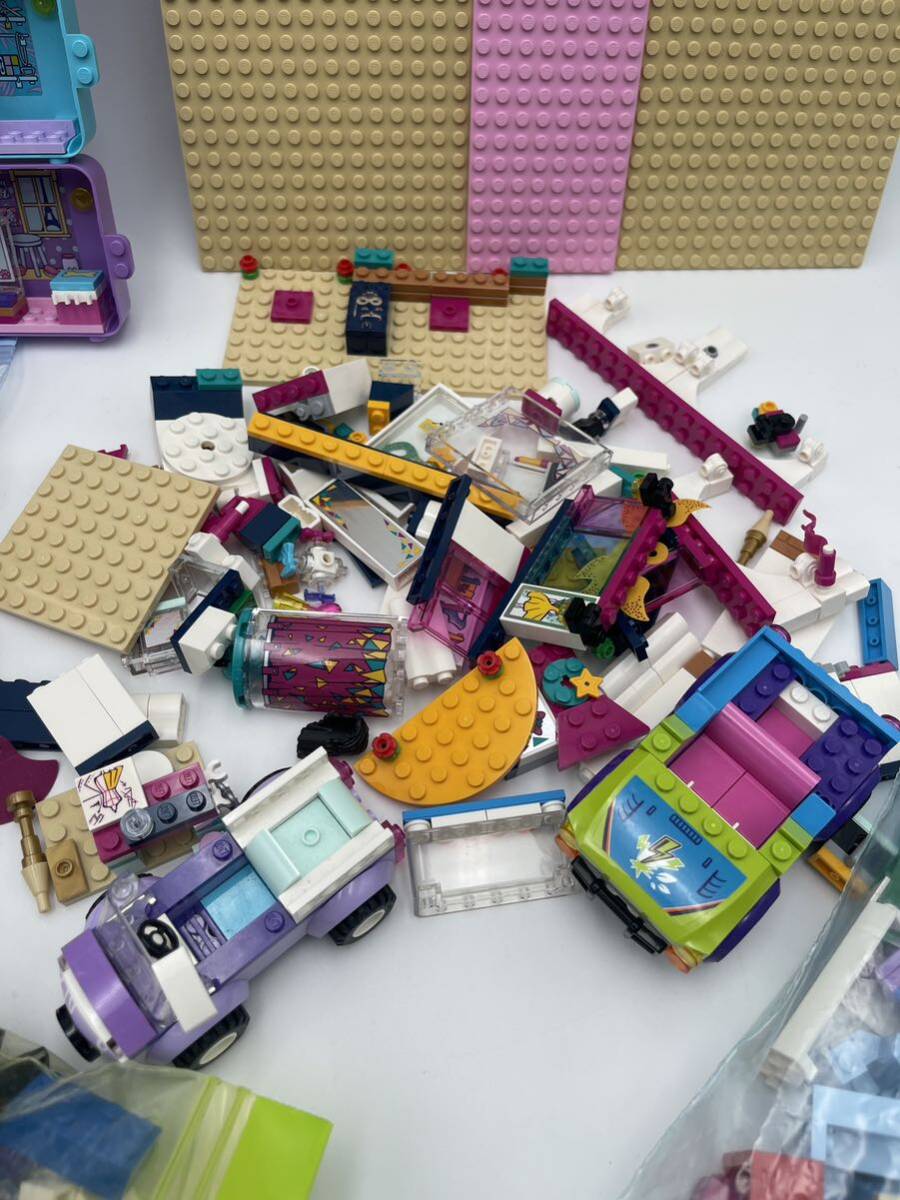 LEGO レゴ ブロック 知育玩具 アナと雪の女王 ディズニー系 女の子パーツ 多め　城パーツなど 約2キロ_画像3
