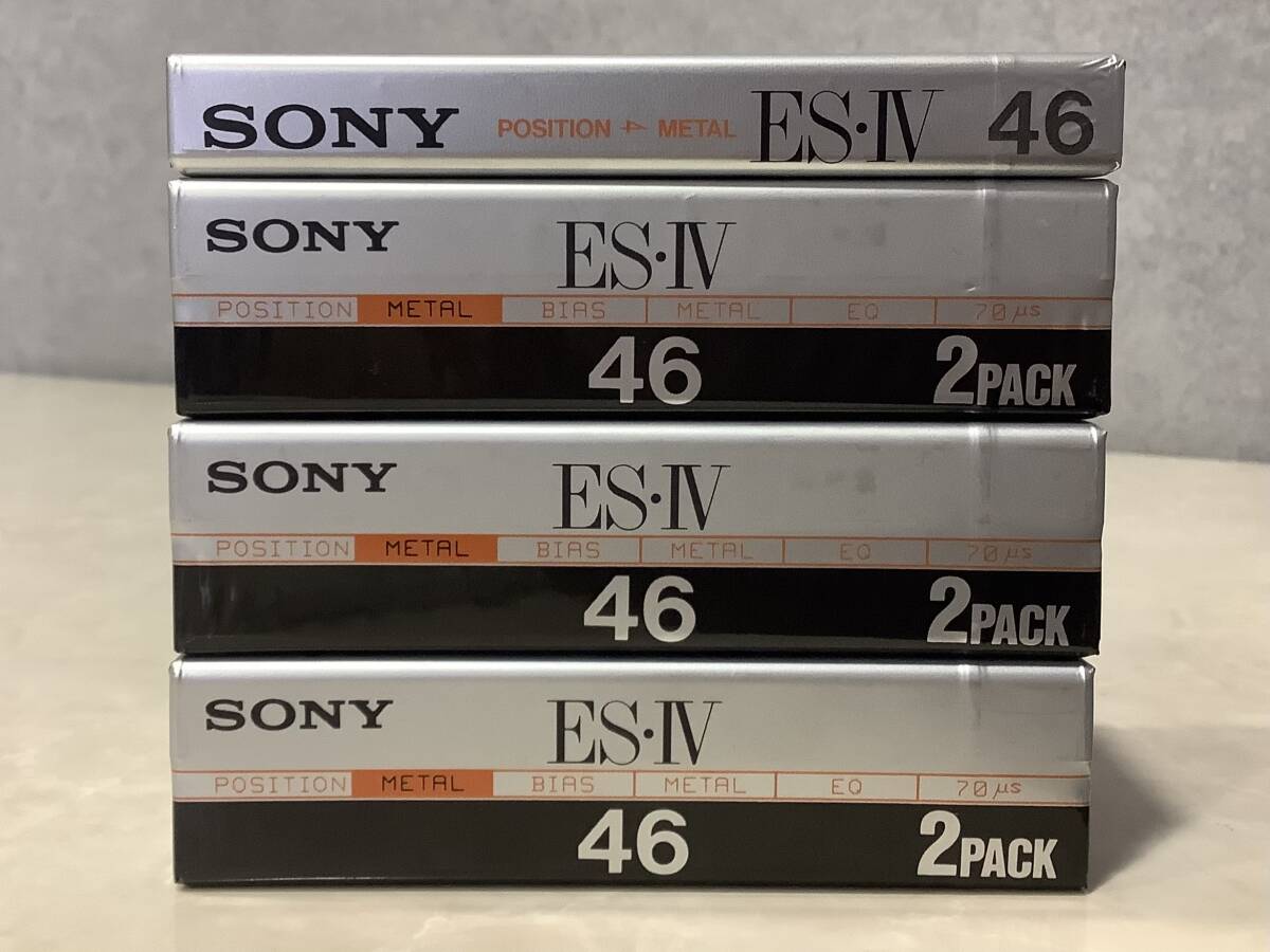 14507 1 jpy ~ unopened SONY Sony METAL ES.IV 46min total 7 pcs set metal cassette tape metal position 46 minute details unknown storage goods 