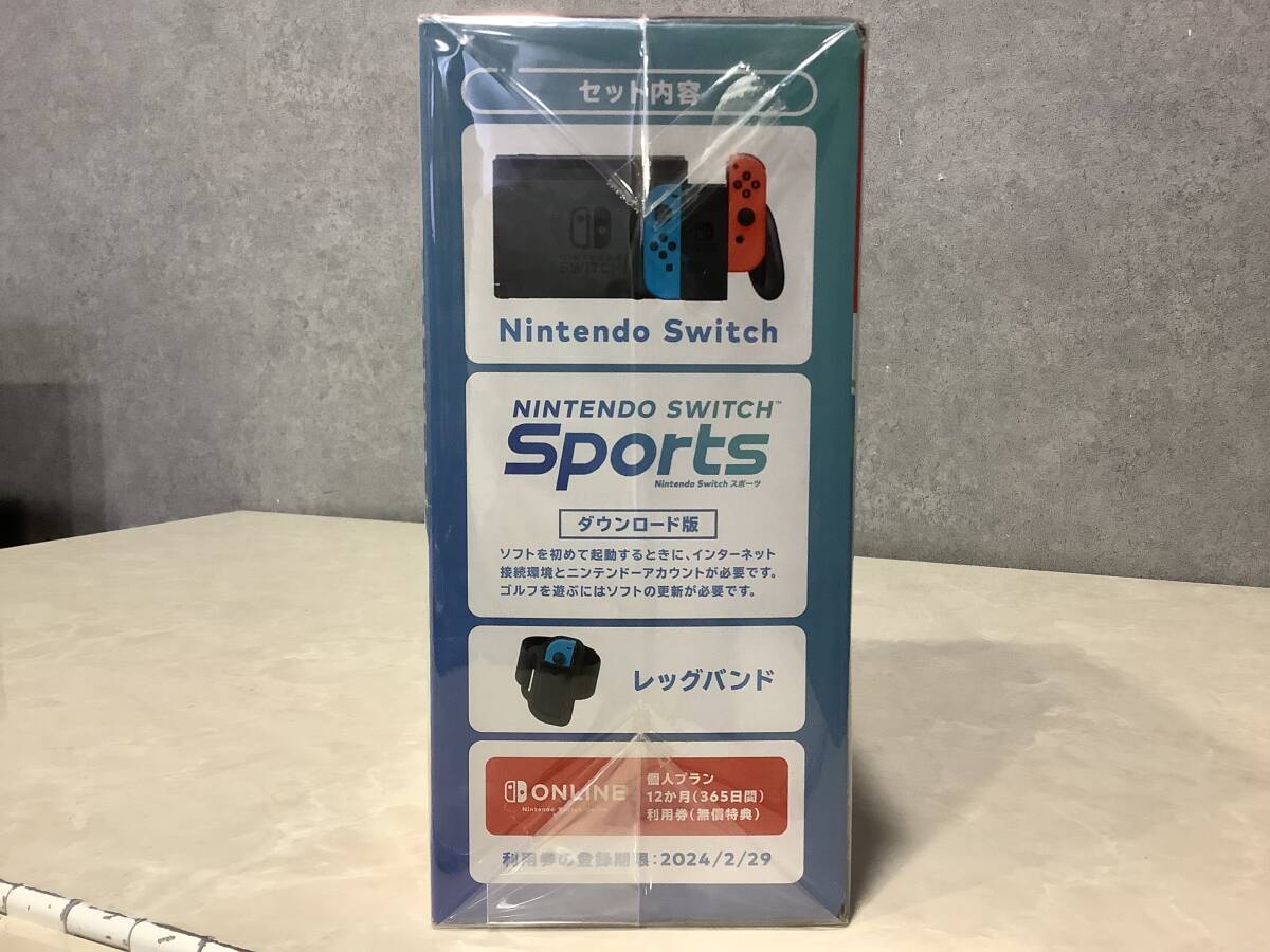 14671 1円〜 未開封品 Nintendo 任天堂 Nintendo Switch Sports セット ダウンロード版 HAD-S-KABGR 登録期限切れ_画像4