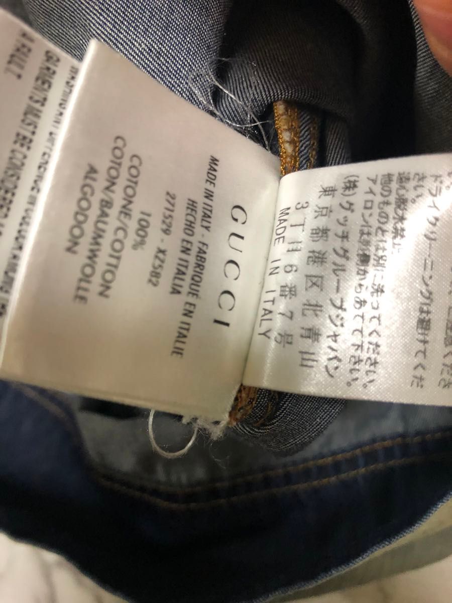 グッチ　ワンピース　チュニック　トップス　デニム　ジーンズ　GUCCI