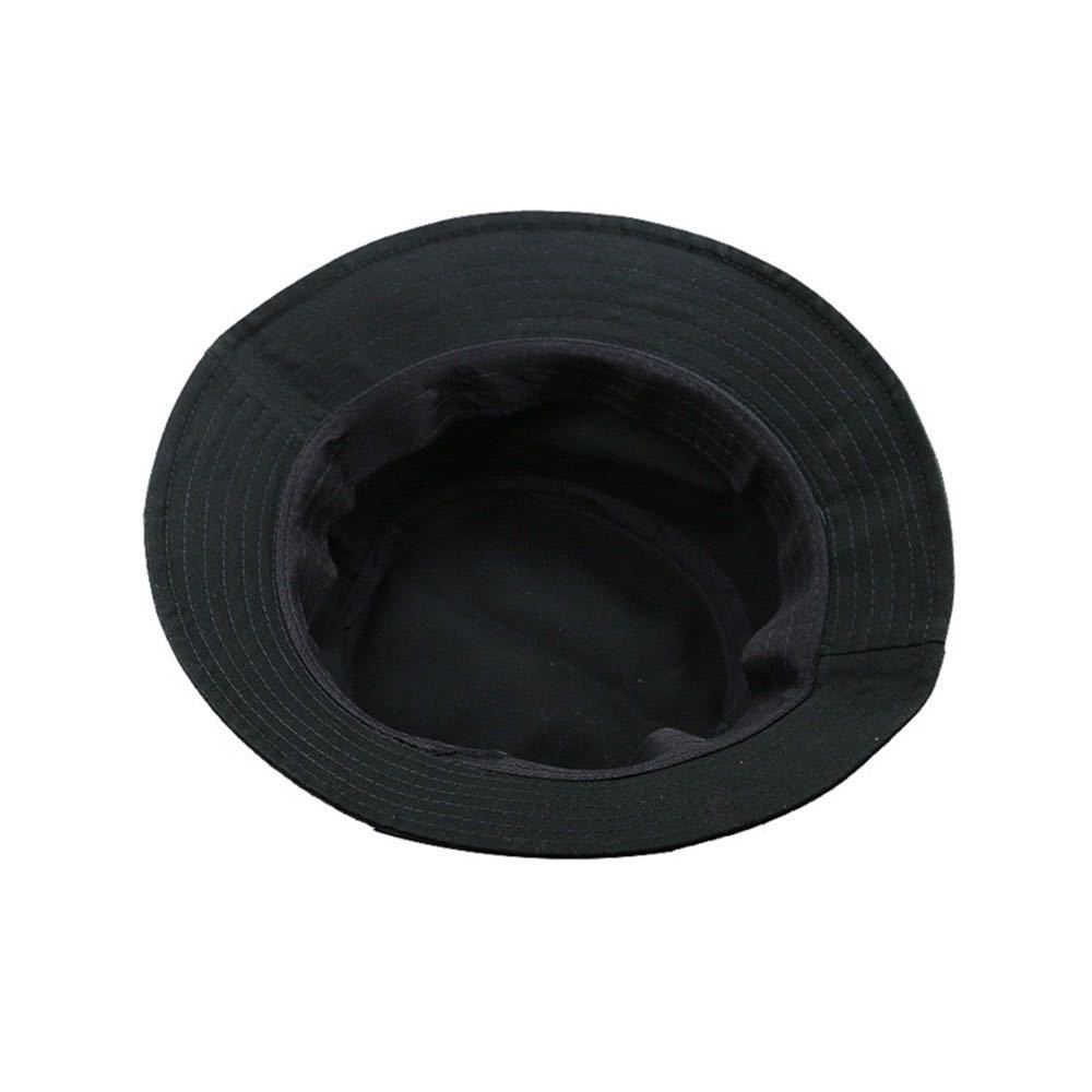 バケットハット ブラック メンズ 帽子 ハット フリーサイズ 無地 シンプル_画像3