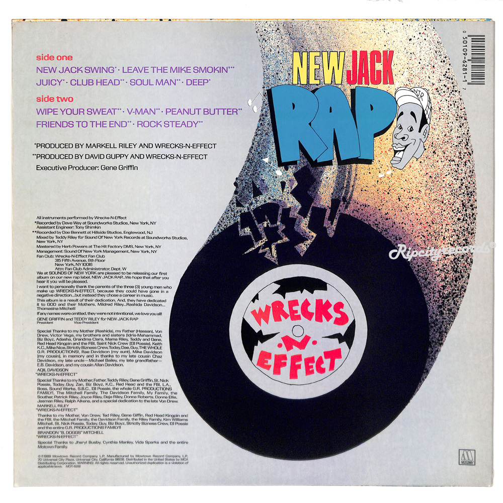 【レコード/洋③】WRECKS-N-EFFECT /WRECKS-N-EFFECT_画像2