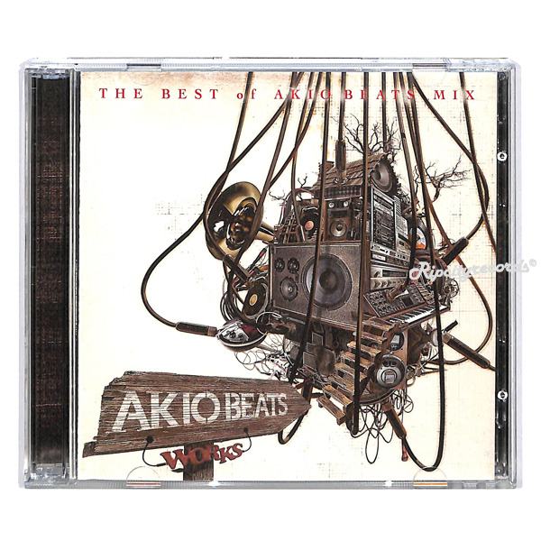 【CD/邦①】AKIO BEATS /WORKS -THE BEST OF AKIO BEATS MIX- (2CD)　~Gazzila 遊戯 韻踏合組合 Head Bangerz Terry The Aki-06 Erone_画像1