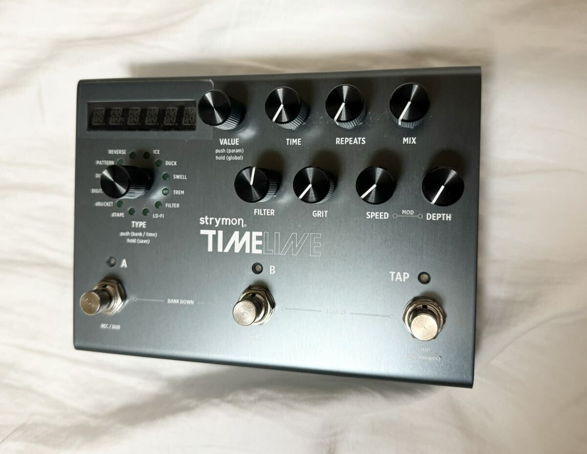 【本体のみ】ストライモン strymon TIMELINE ディレイ ギターエフェクター タイムライン エフェクター_画像1