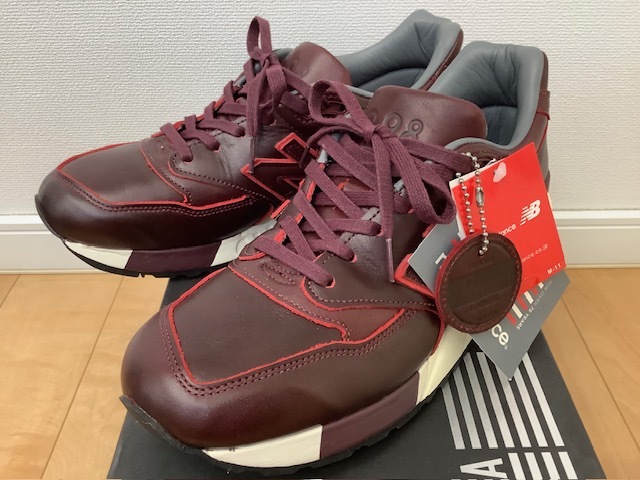 ★未使用 NEW BALANCE M998 WD US8.0 MADE IN USA HORWEEN★ニューバランス アメリカ製 ホーウィン オールデン MADE IN ENGLAND 限定 NO.8_画像1