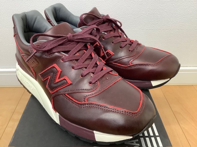 ★未使用 NEW BALANCE M998 WD US8.0 MADE IN USA HORWEEN★ニューバランス アメリカ製 ホーウィン オールデン MADE IN ENGLAND 限定 NO.8_画像2