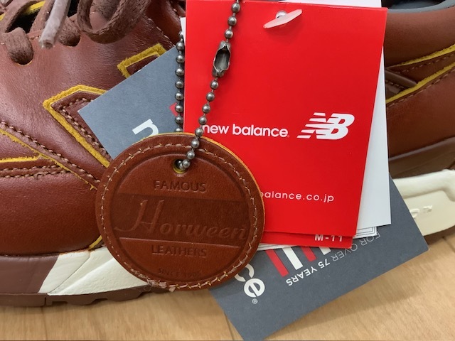 ★未使用 NEW BALANCE M998 DW US8.0 MADE IN USA HORWEEN★ニューバランス アメリカ製 ホーウィン オールデン MADE IN ENGLAND 限定 NO.8_画像9