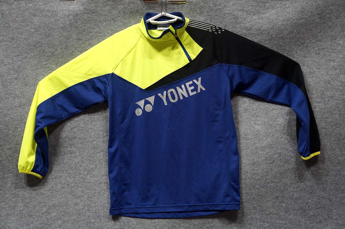 ヨネックス YONEX テニス バドミントン ジャケット ハーフジップ スウェット アウター 長袖 [サイズ: M /カラー: 写真参照]