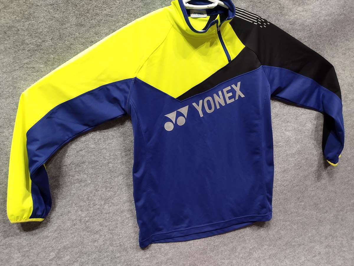 ヨネックス YONEX テニス バドミントン ジャケット ハーフジップ スウェット アウター 長袖 [サイズ: M /カラー: 写真参照]