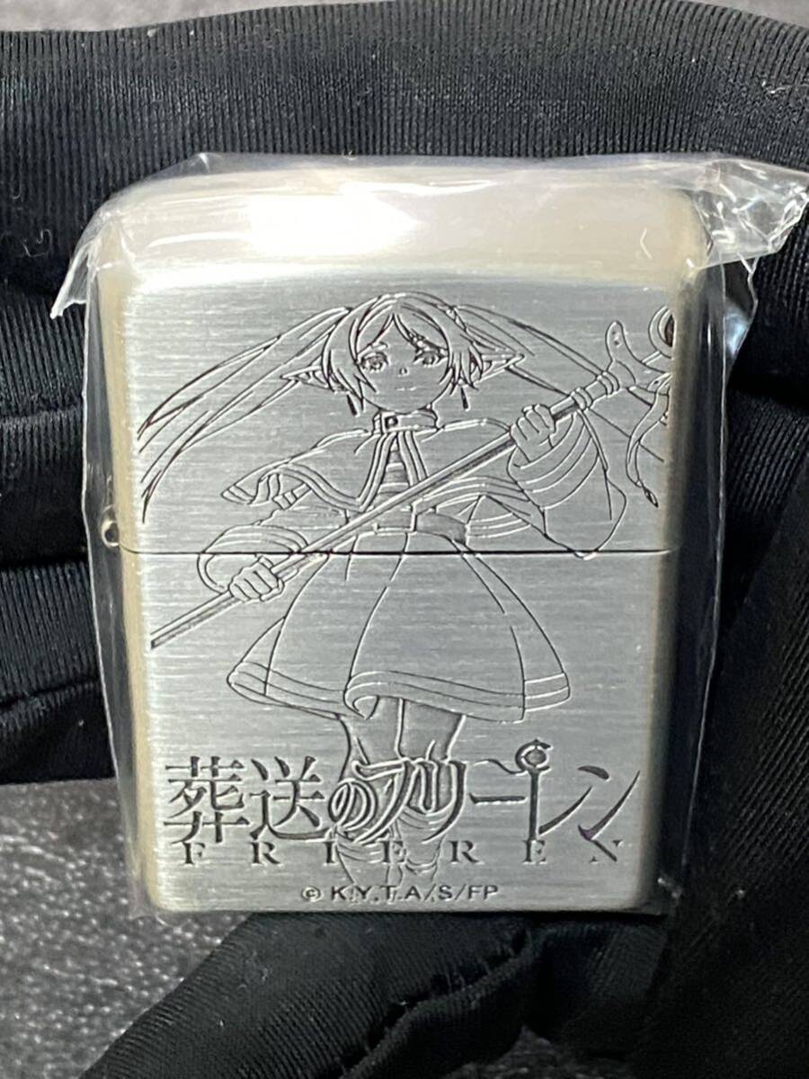 zippo 葬送のフリーレン シルバー アニメ 両面刻印 希少モデル 2023年製 FRIEREN ケース 保証書付き 