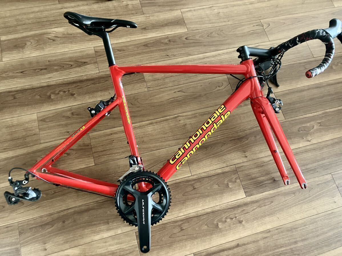 Cannondale CAAD13 SAECO 限定カラーR8000 アルテグラ半完成車 Cannondale CAAD13 SAECO 限定カラーR8000 アルテグラ半完成車
