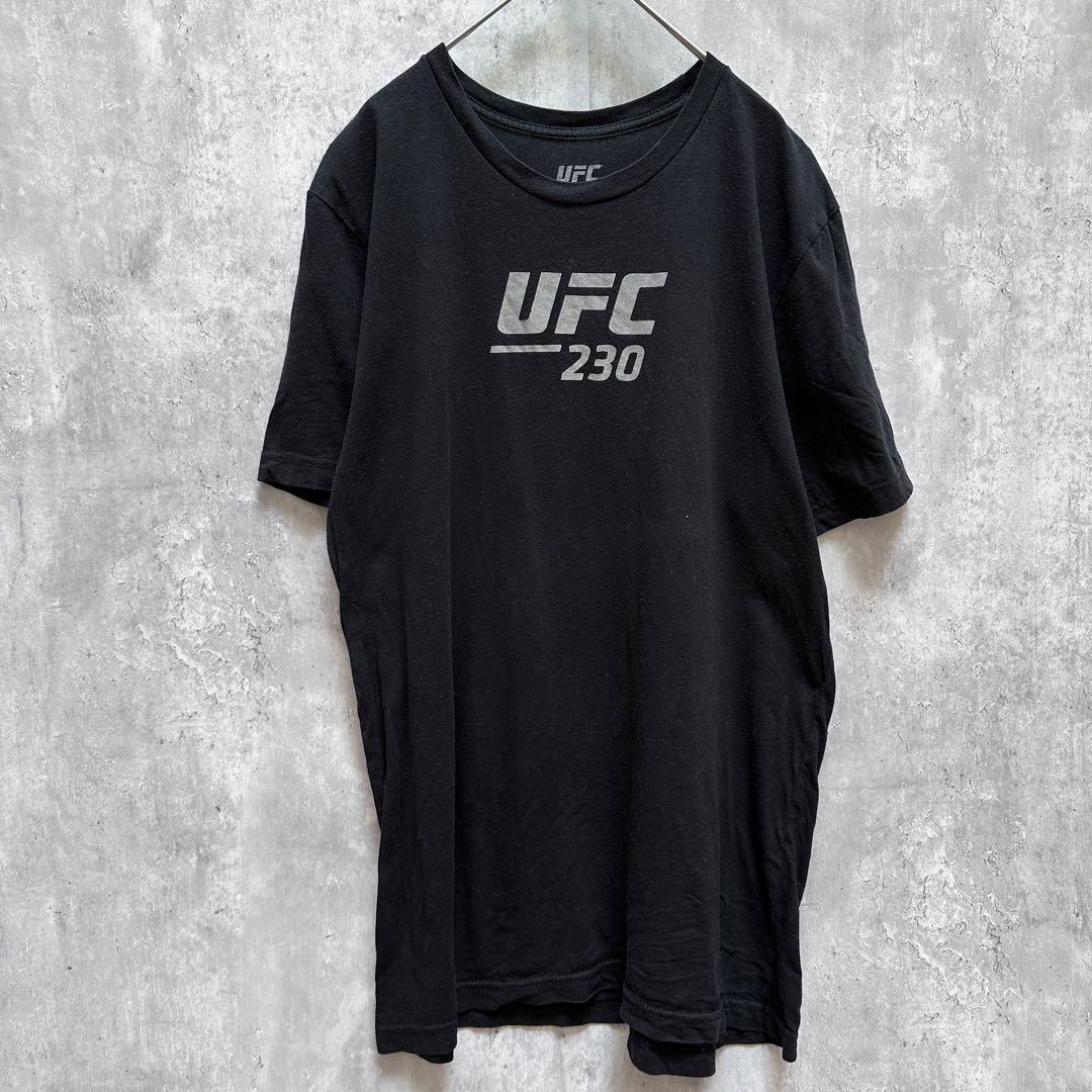 UFC ユーエフシー Mens230 Tシャツ 半袖 メンズ 古着 Lサイズ アメリカ ブラック 黒_画像2