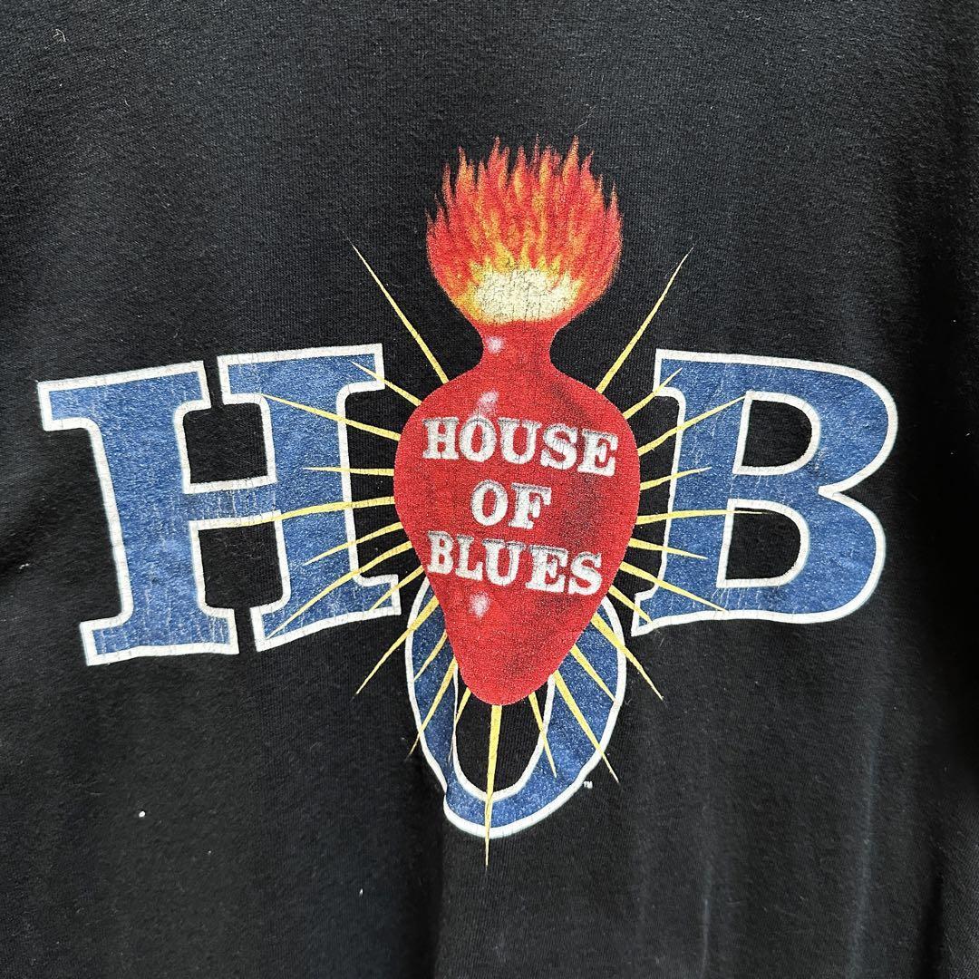 HOUSE OF BLUES Tシャツ　半袖　メンズ　古着　Lサイズ　アメリカ　ブラック　黒_画像10