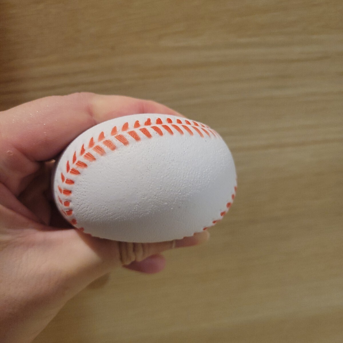【白】野球ボール 柔らかいポリウレタンボール 10球 セット 室内練習　練習_画像4
