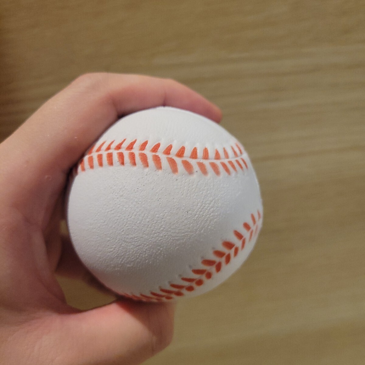 【白】野球ボール 柔らかいポリウレタンボール 10球 セット 室内練習_画像3