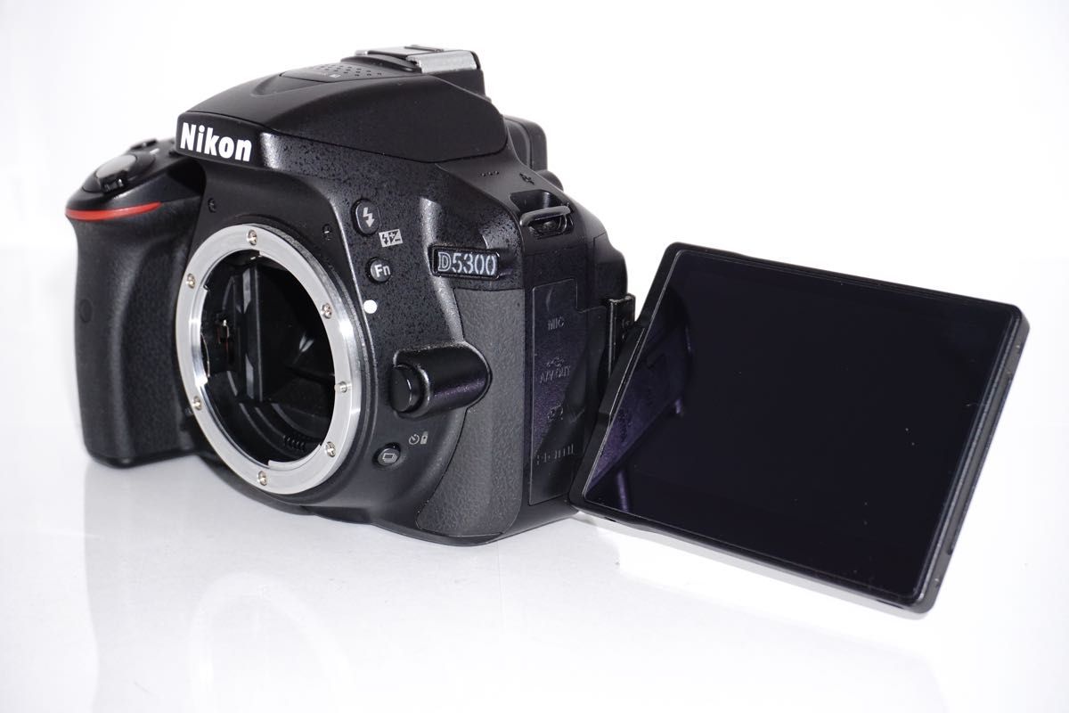 スマホ連携抜群　WiFi機能搭載　Nikon　ニコン D5300レンズキット新品SD32GB付き