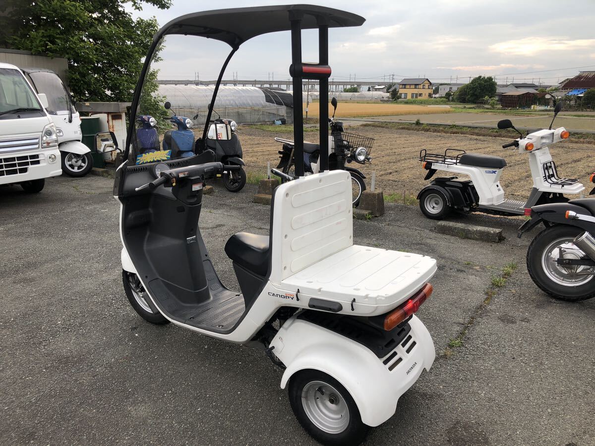 福岡県南部発 ホンダ ジャイロキャノピー 4サイクルFI後期モデル リースアップ車両 近県配達可 遠方陸送可TA03_画像3