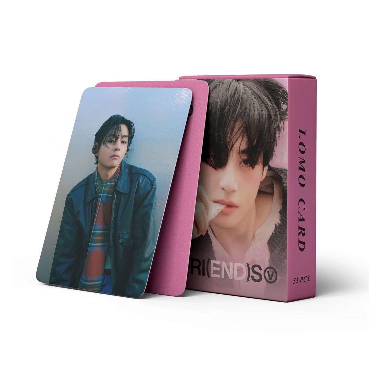 Friends 抽選 FC トレカ bts テヒョン テテ V FRIENDS BTS テテ テヒョン V FRIENDS フォトカード トレカ ロモカード 4