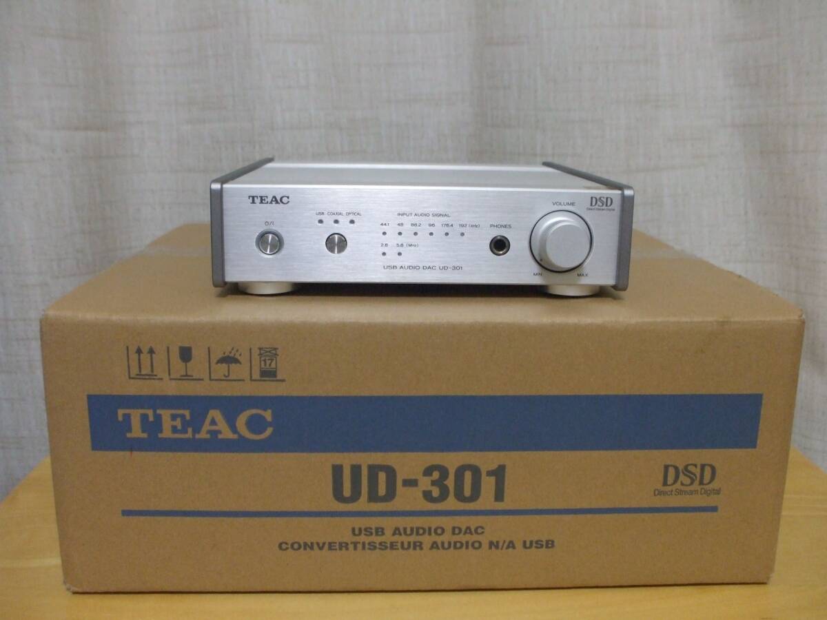 TEAC UD-301-S ハイレゾ対応USB DAC シルバー(開封時間2時間)の画像2