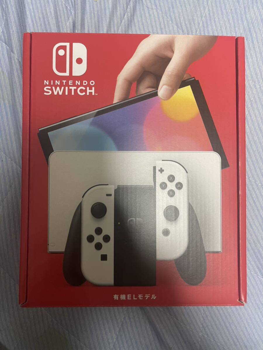 [印無・新品] Nintendo Switch 有機ELモデル ホワイト　任天堂 