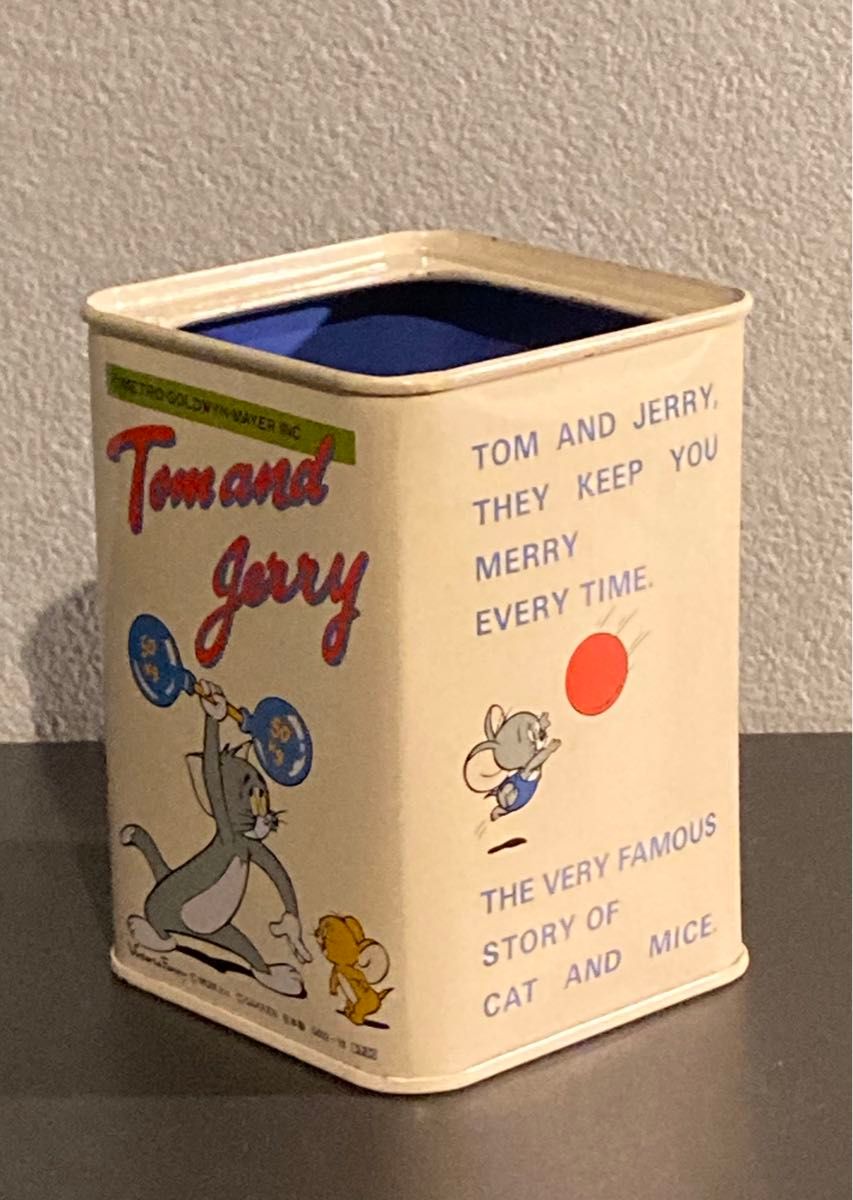 【VINTAGE】Tom and Jerry トムとジェリー　ペンスタンド 1960年代　昭和レトロ