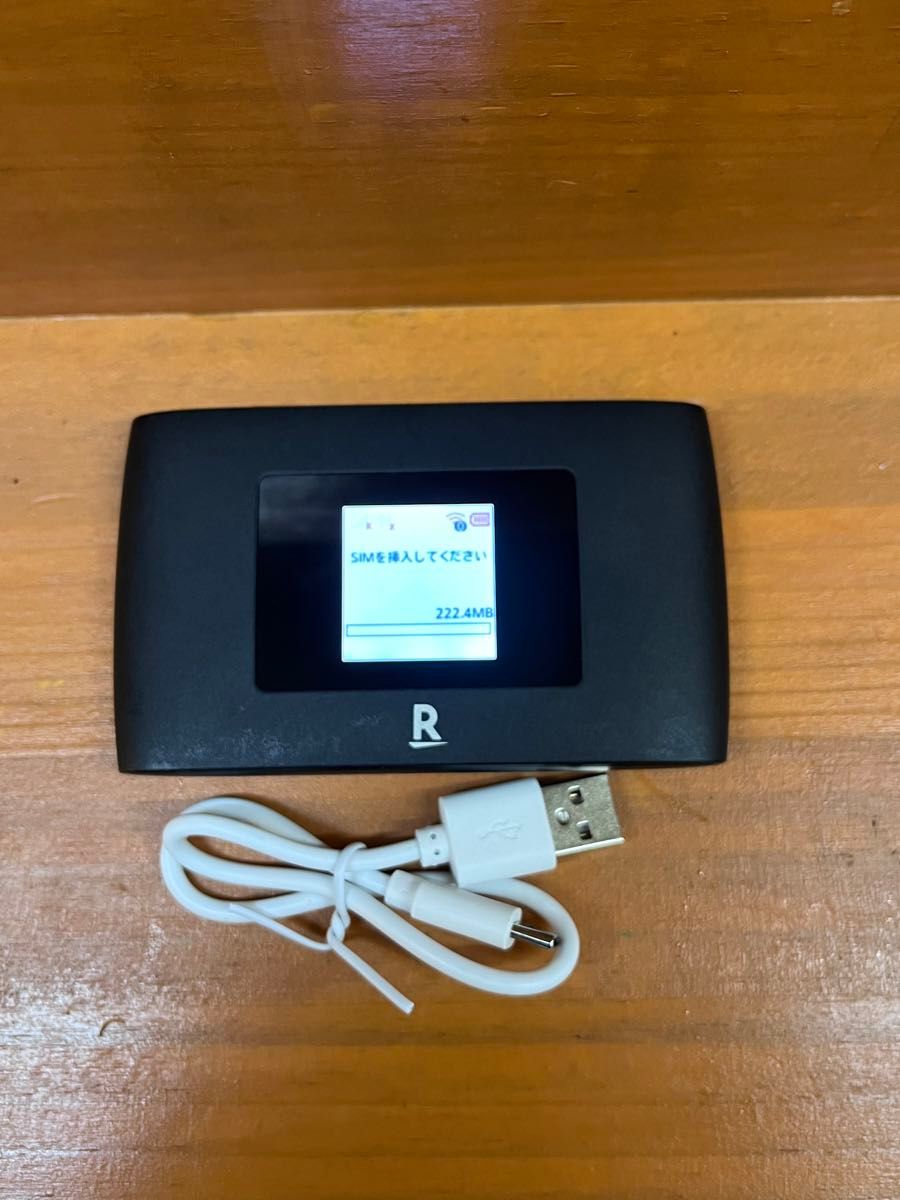 Rakuten WiFi Pocket 2c ブラック黒　モバイルルーター WiFiルーター