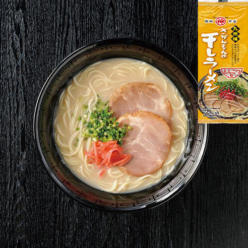 激レア　さがんもんの豚骨ラーメンセット　あっさりとんこつ＆激辛豚骨ラーメン　おすすめ　最高　ラーメン全国送料無料_画像2