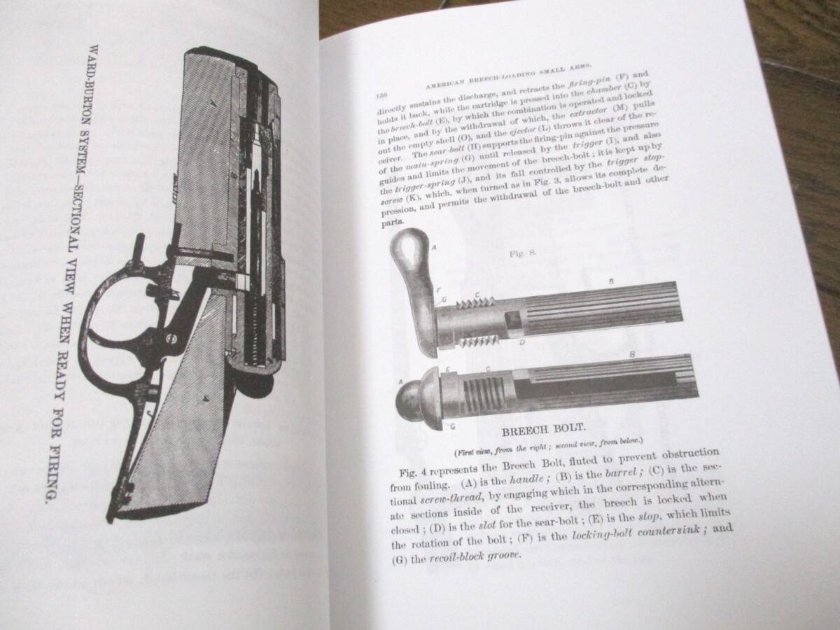 アメリカの後装式銃（小火器）図鑑【洋書　新品同様】◇本 鉄砲　武器　兵器　ガトリングガン ＧＵＮ　ライフル 　ブリーチローダー_画像3