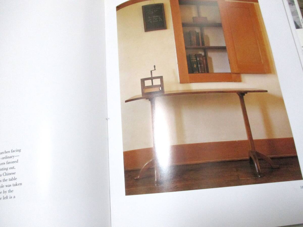  foreign book * shaker furniture photoalbum [ large book@]* foreign book SHAKER chair desk interior construction design 