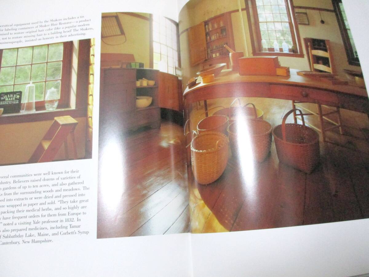  foreign book * shaker furniture photoalbum [ large book@]* foreign book SHAKER chair desk interior construction design 
