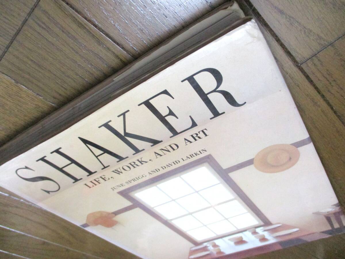  foreign book * shaker furniture photoalbum [ large book@]* foreign book SHAKER chair desk interior construction design 