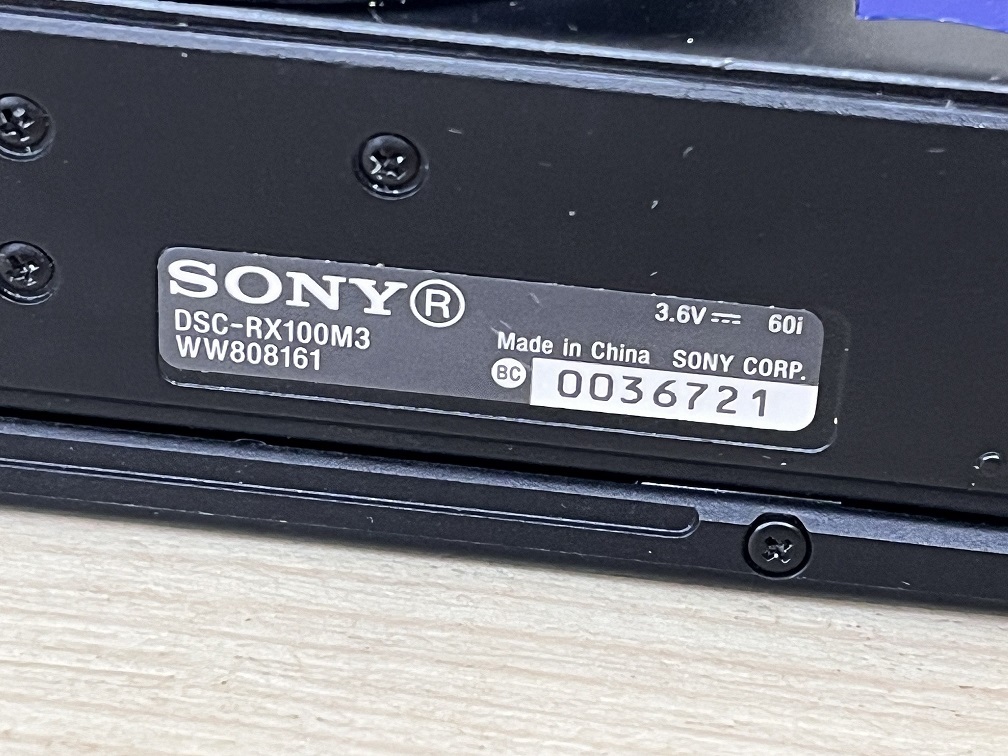 SONY デジタルカメラ DSC-RX100M3 ZEISS ツァイス デジカメ カメラ_画像8