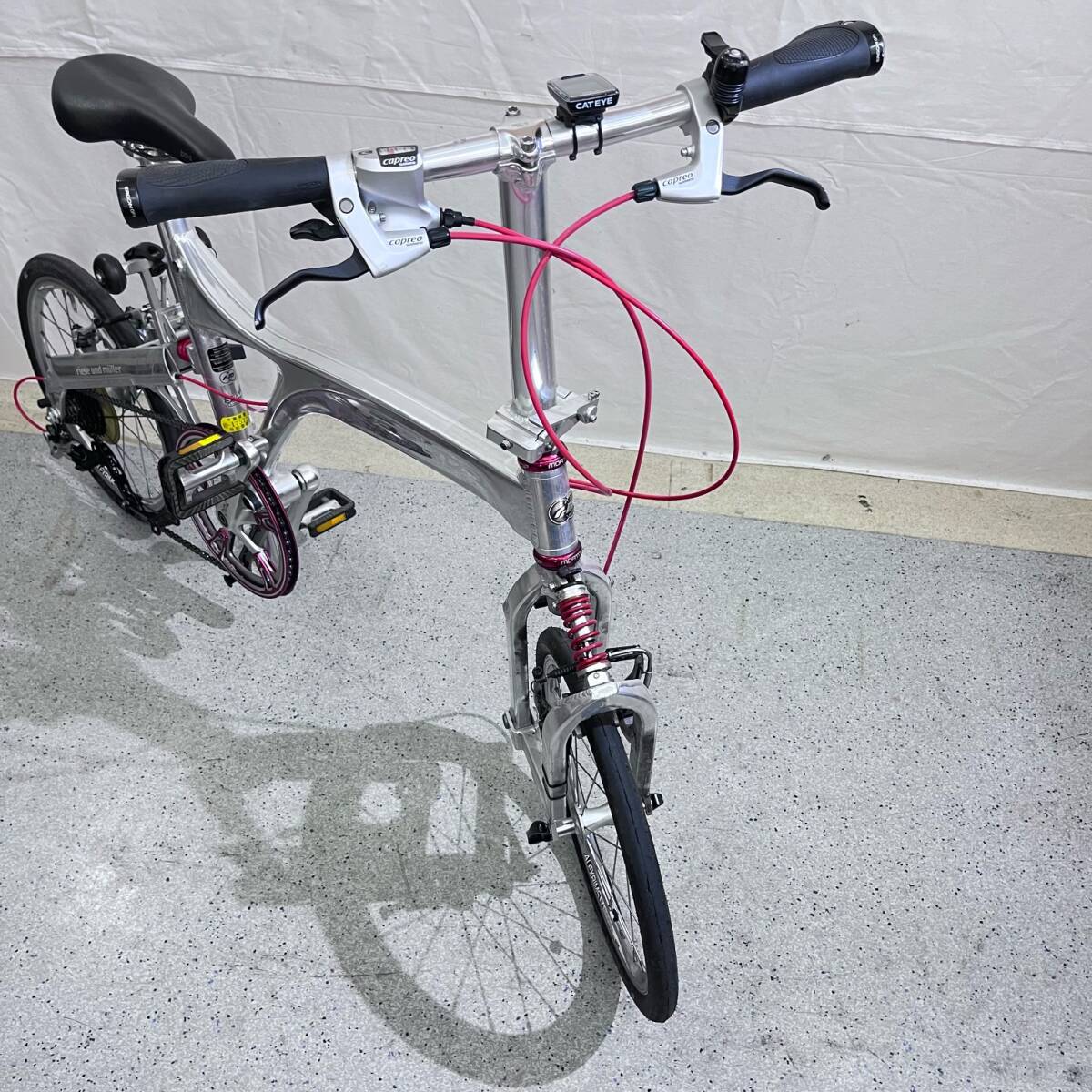 R&Mlaiz and Mueller BD-1 9 speed ka Pleo aluminium frame foldable bicycle mini bicycle 