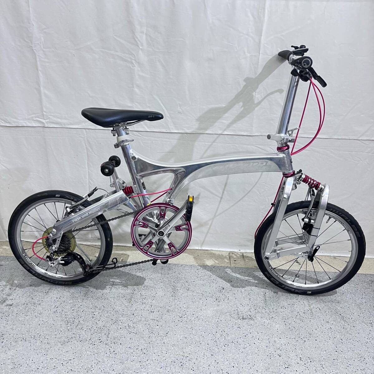 R&Mlaiz and Mueller BD-1 9 speed ka Pleo aluminium frame foldable bicycle mini bicycle 