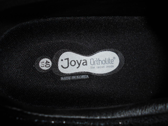 JOYA SWITZERLAND ORTHO LITE Joe ya walking shoes black Asia 25.757caso13h19065