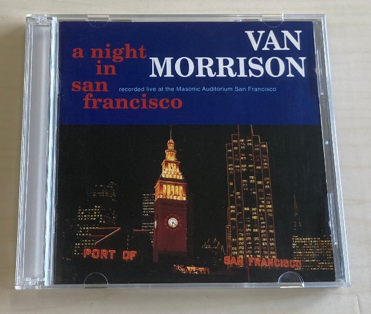 CDB4504 ヴァン・モリソン VAN MORRISON / A NIGHT IN SAN FRANCISCO (LIVE) 輸入盤中古CD 2枚組_画像1
