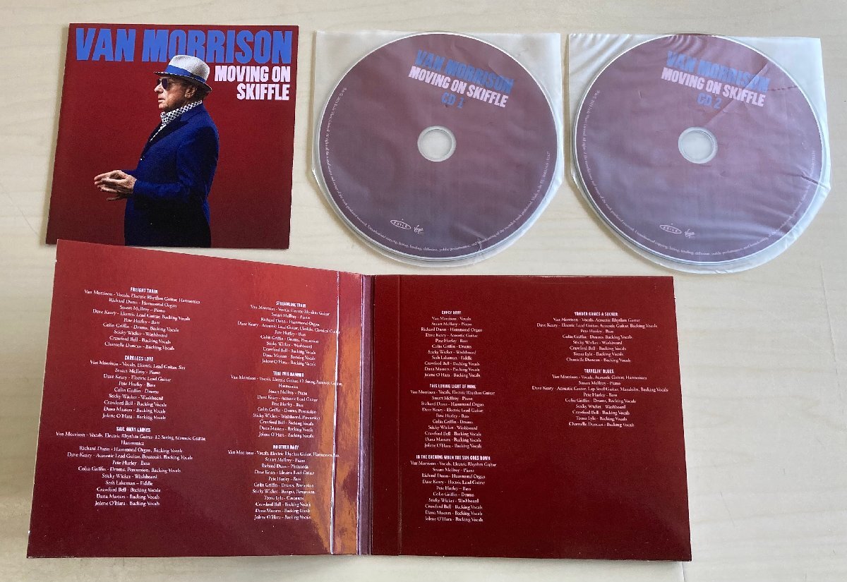 CDB4506 ヴァン・モリソン VAN MORRISON / MOVING ON SKIFFLE 輸入盤中古CD 2枚組_画像3