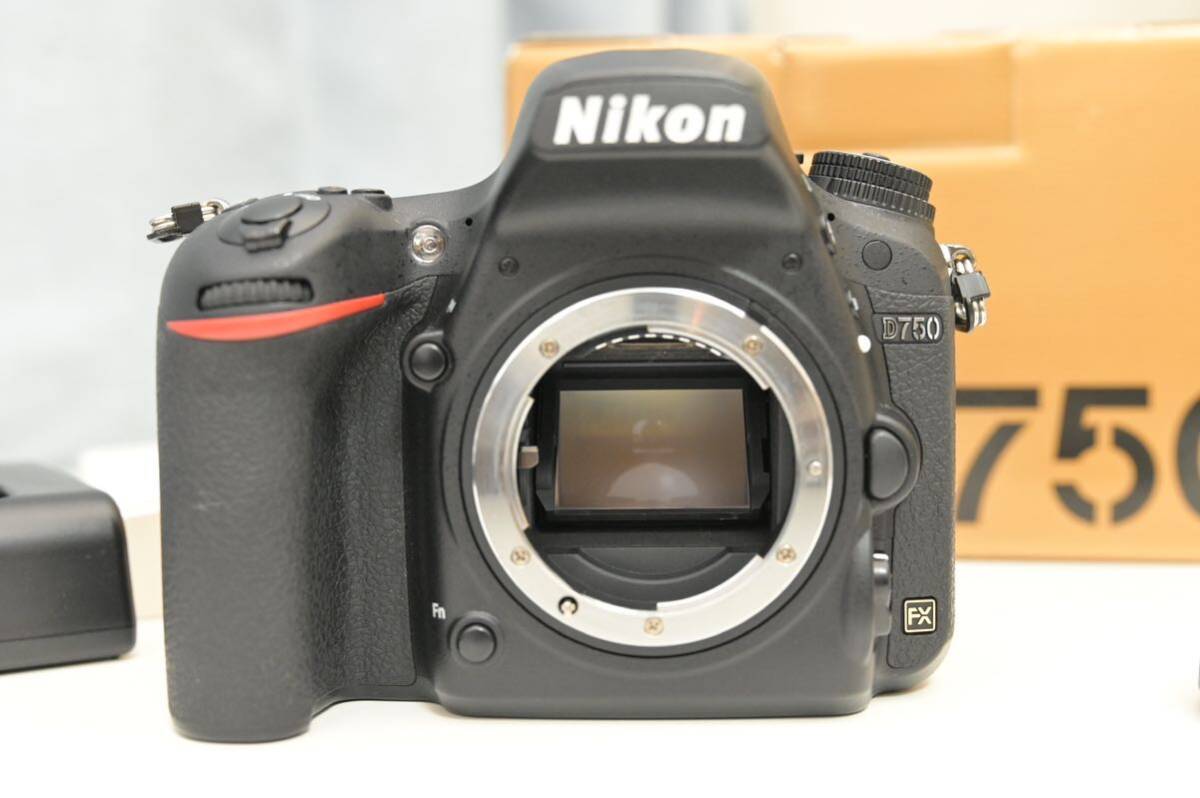Nikon ニコン D750 デジタル一眼レフカメラ 元箱有り_画像4