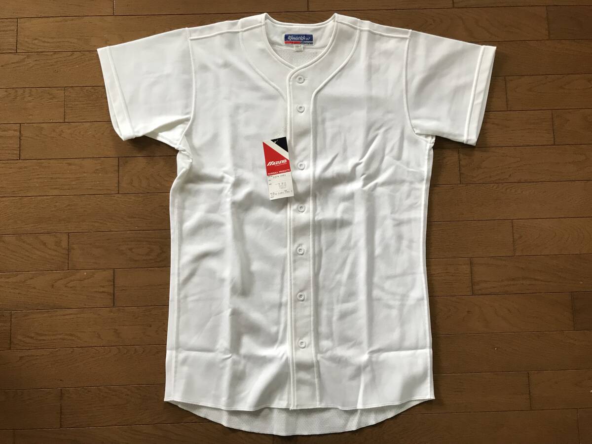 当時物　未使用　デッドストック　Mizuno　ミズノ　野球ユニフォームシャツ　品番：52FW-3001　サイズ：XO　　HF2393_画像1