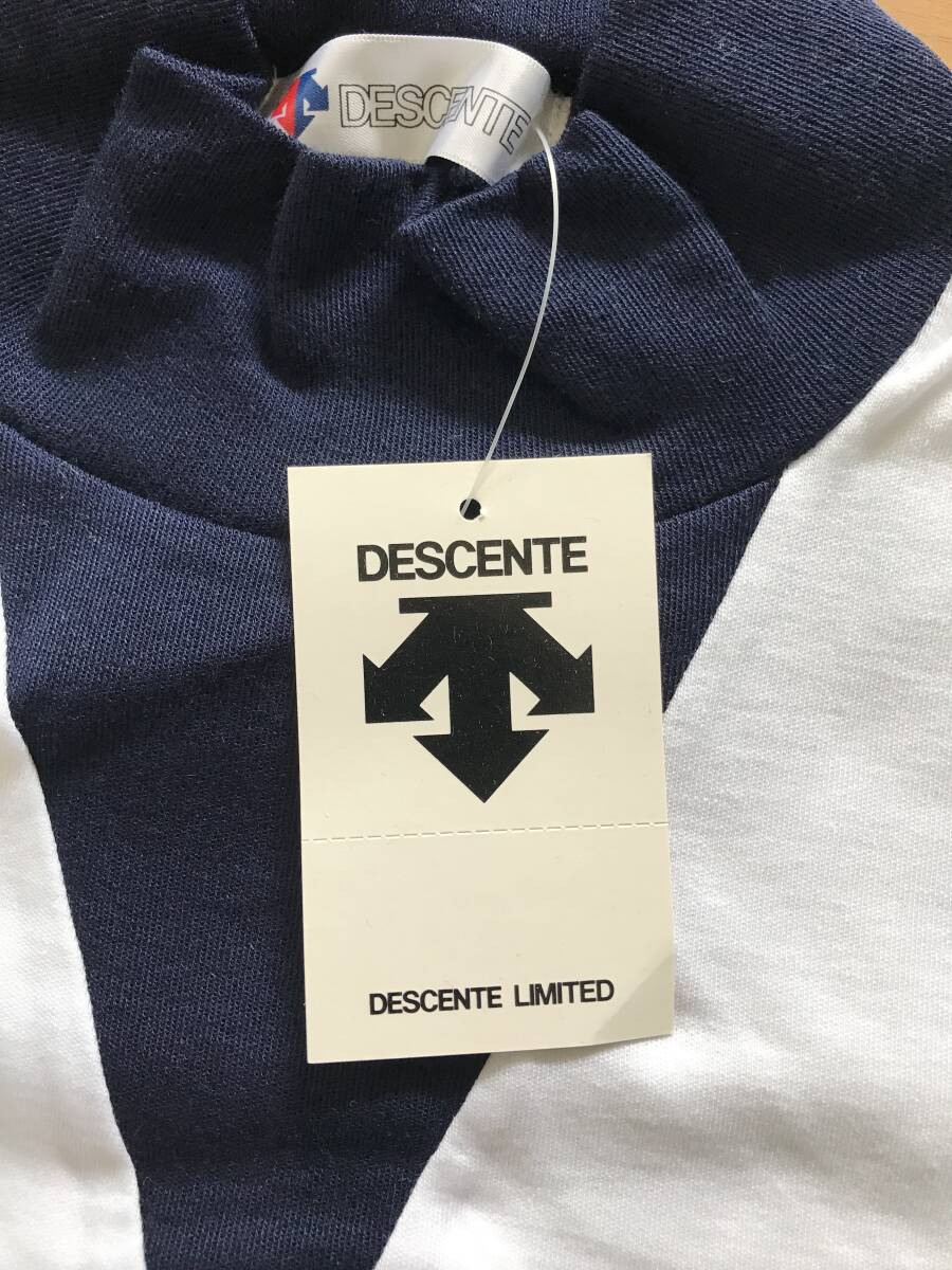 当時物　未使用　デッドストック　デサント　DESCENTE　野球アンダーシャツ　長袖　ハイネック　品番：BU-55　サイズ：S　　HF2266_画像5