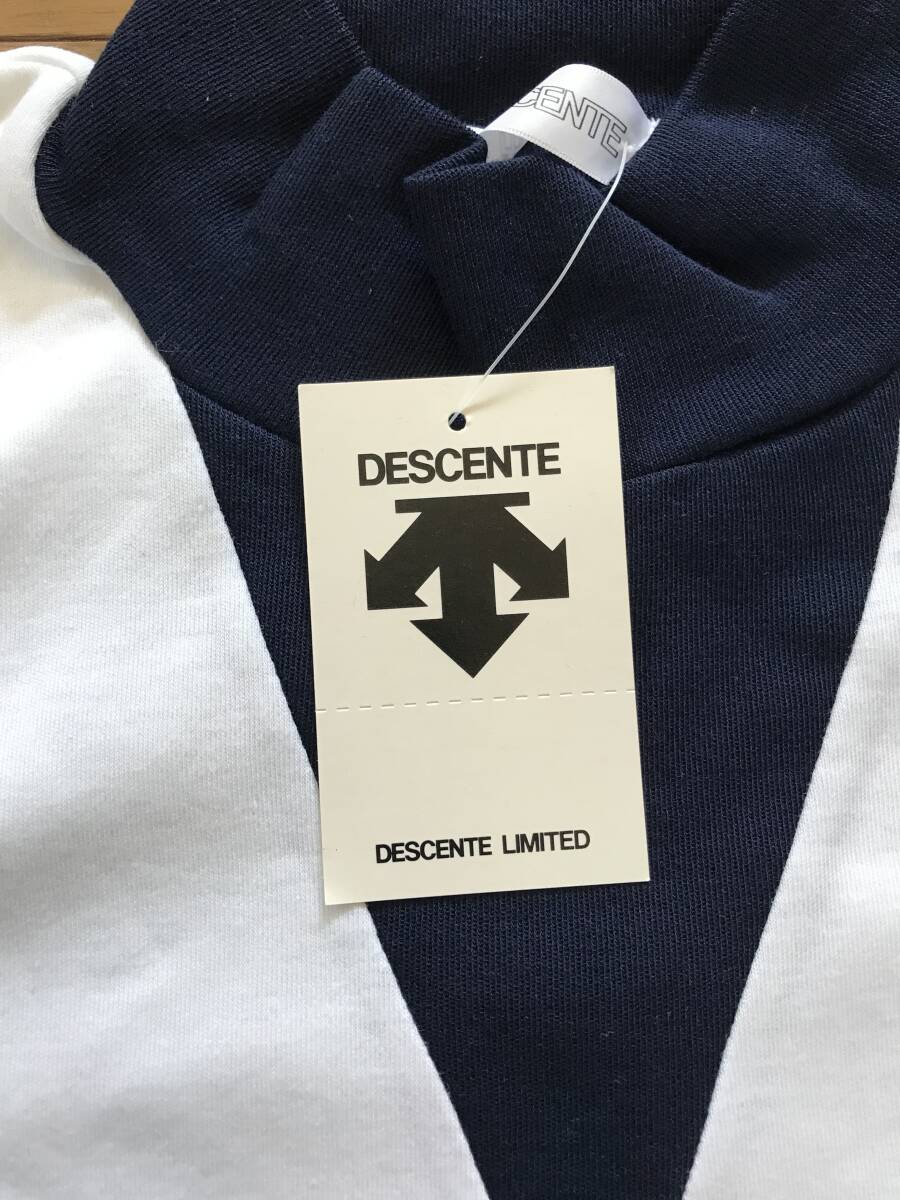 当時物　未使用　デッドストック　デサント　DESCENTE　野球アンダーシャツ　長袖　ハイネック　品番：BU-55　サイズ：L　　HF2308_画像5