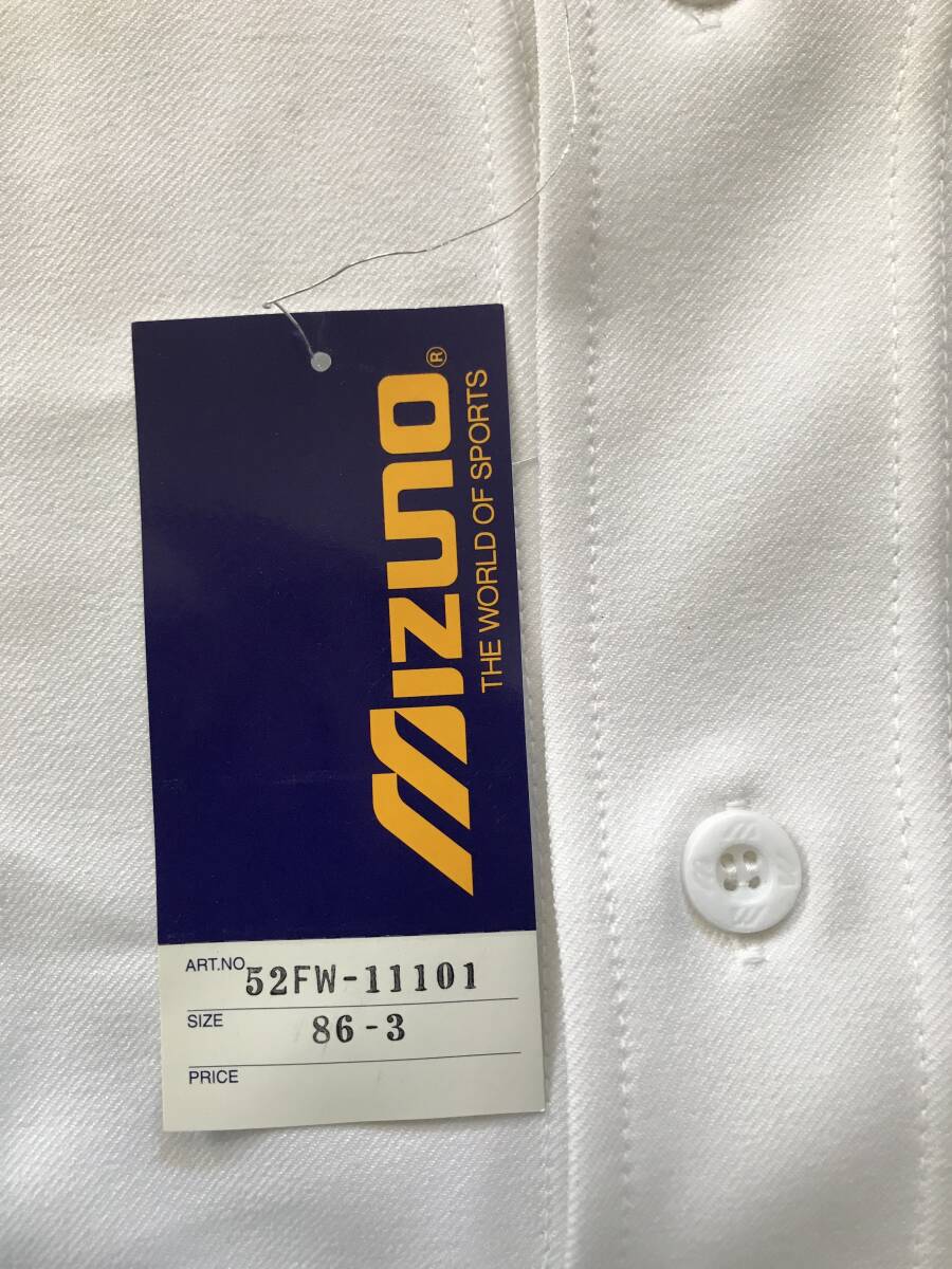当時物　未使用　デッドストック　Mizuno　ミズノ　野球ユニフォームシャツ　品番：52FW-11101　サイズ：S　　HF2349_画像5