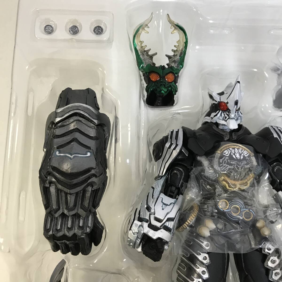 44 バンダイ S.I.C. 仮面ライダーオーズ サゴーゾ コンボ フィギュア 中古品 (80)の画像3