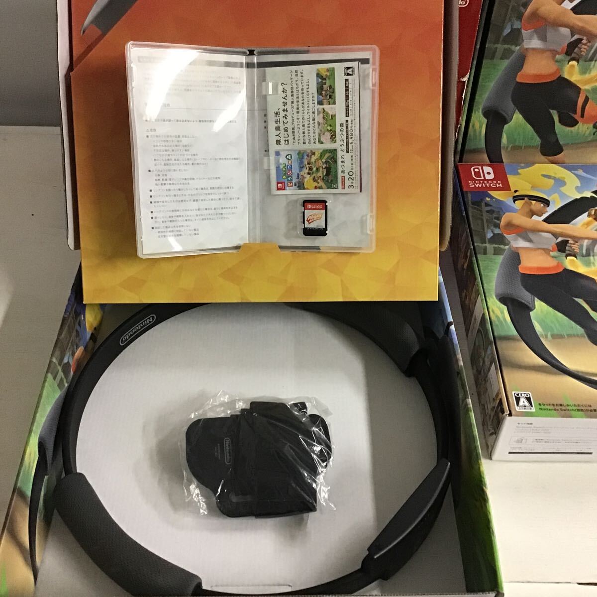 39【ジャンク】Nintendo リングフィットアドベンチャー 任天堂 Wii 本体 ジャンク品まとめ (140)_画像2