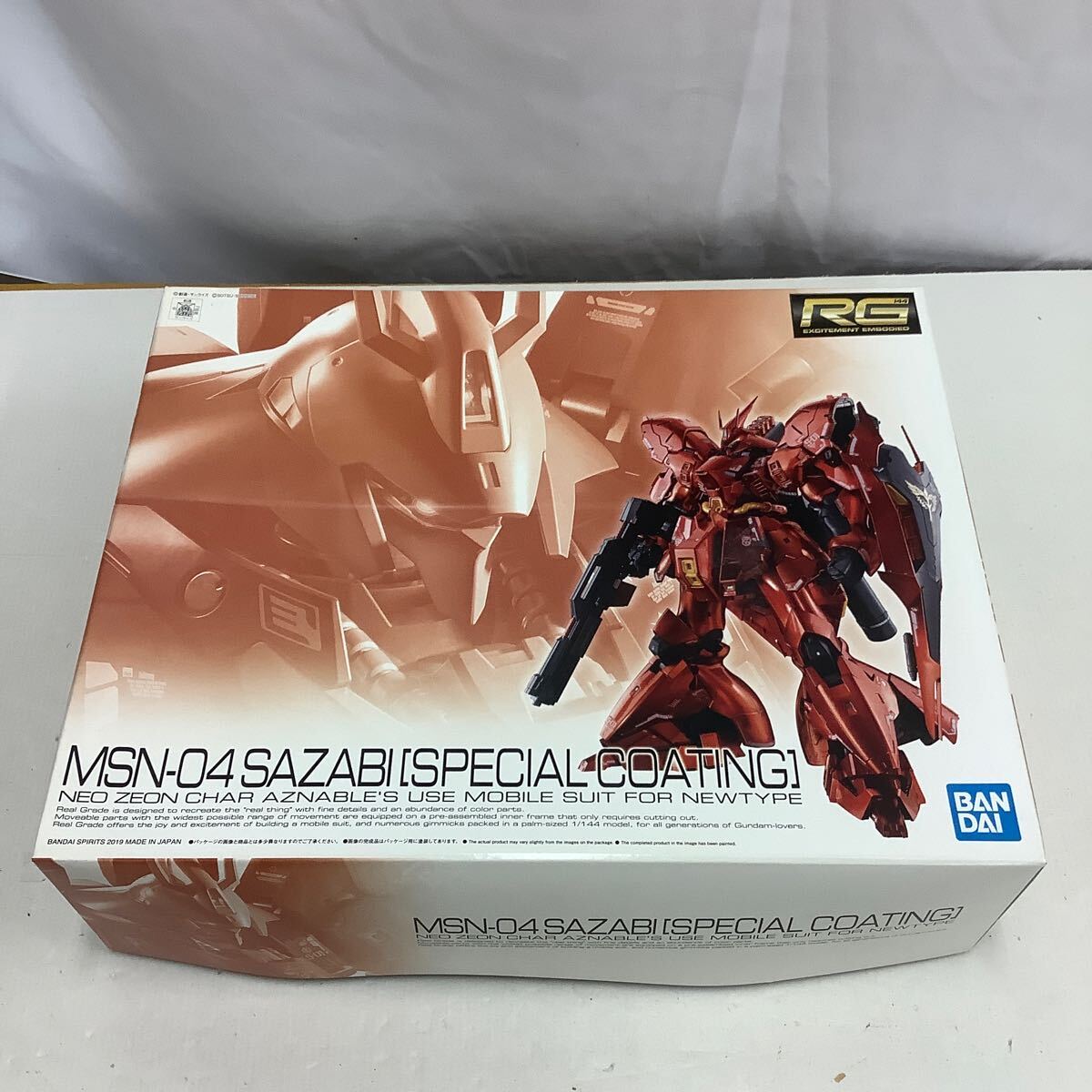 42 [BANDAI] Mobile Suit Gundam RG 1/144 Sazaby специальный покрытие пластиковая модель (100)